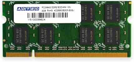 アドテック DDR2 667/PC2-5300 SO-DIMM 1GB ADS5300N-S1G Amazon | アドテック ADS5300N-S1G DDR2-667 (PC2-5300) 200pin